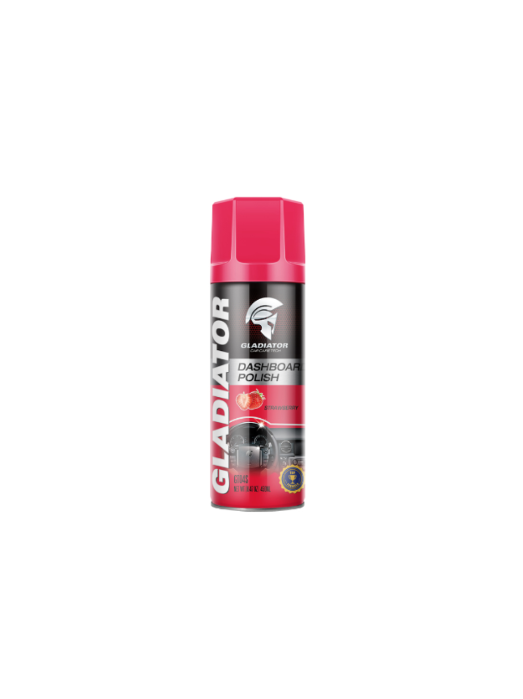 Gladiator dashboard polish ,Strawberry -450mls