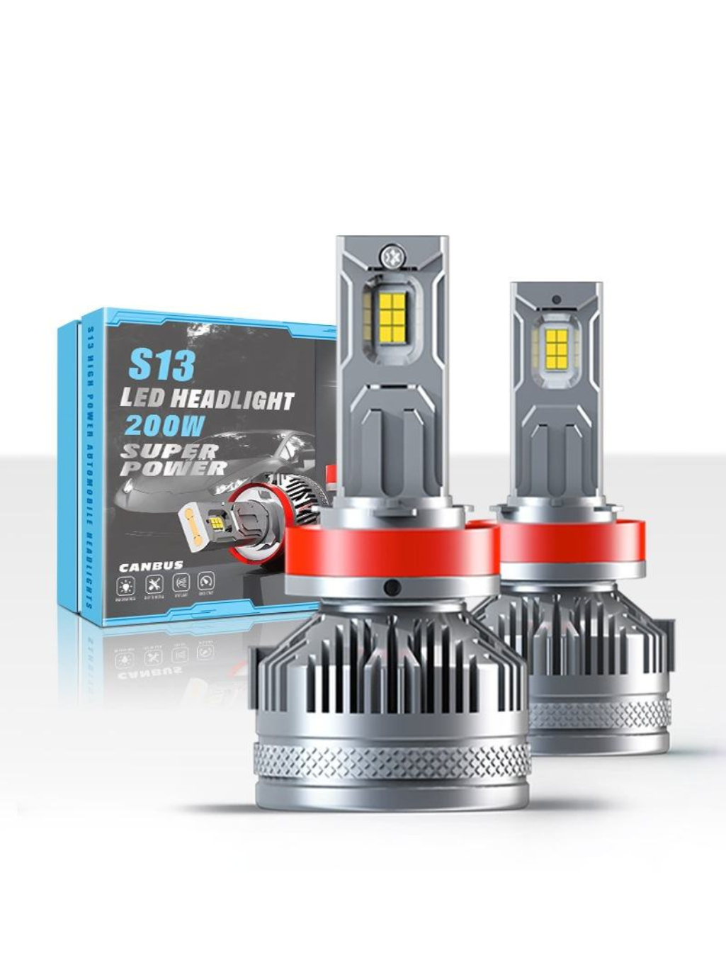 S13 LED Headlight 200 Watts
